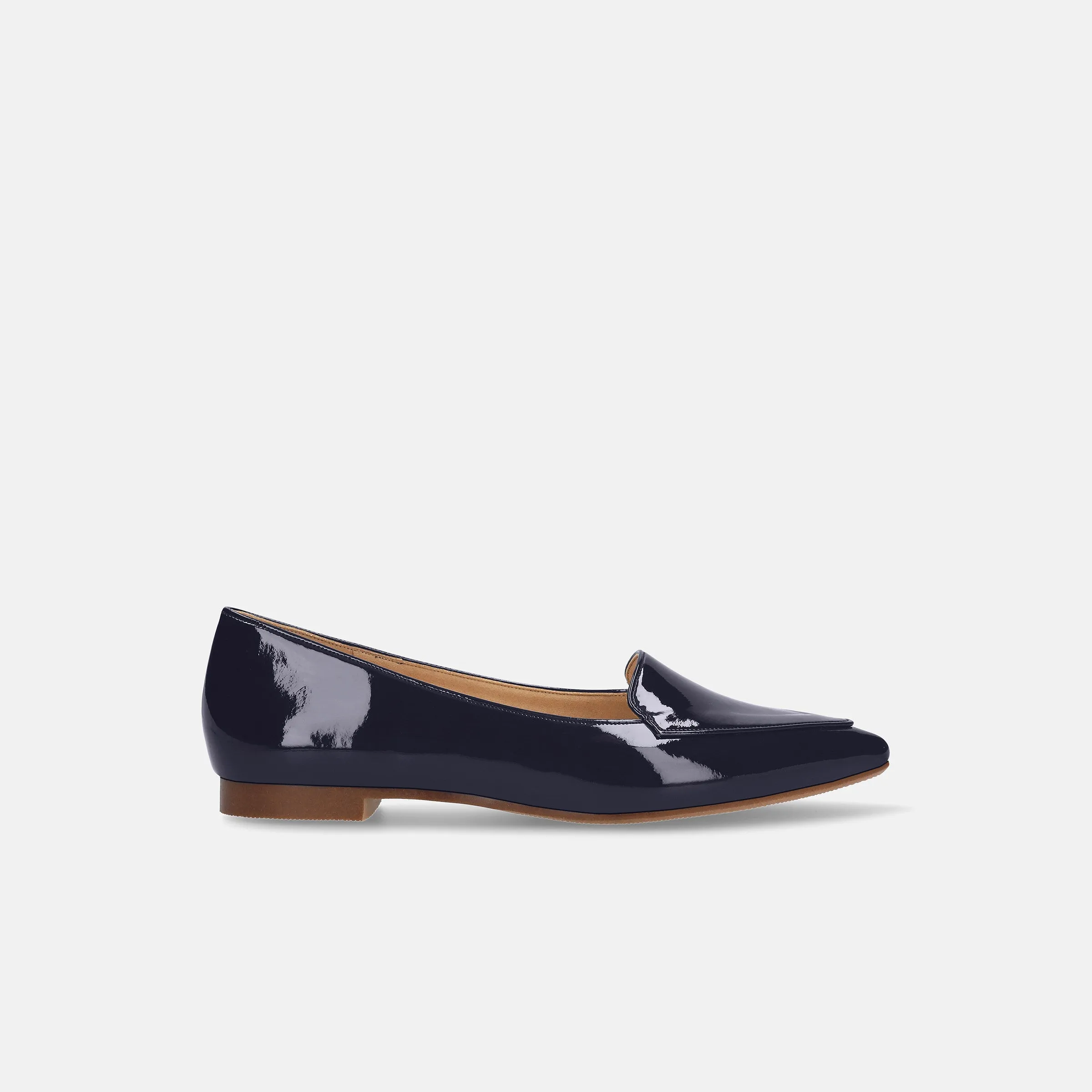 2024: For both sunny and rainy days/Opera flat shoes (4783) Navy E