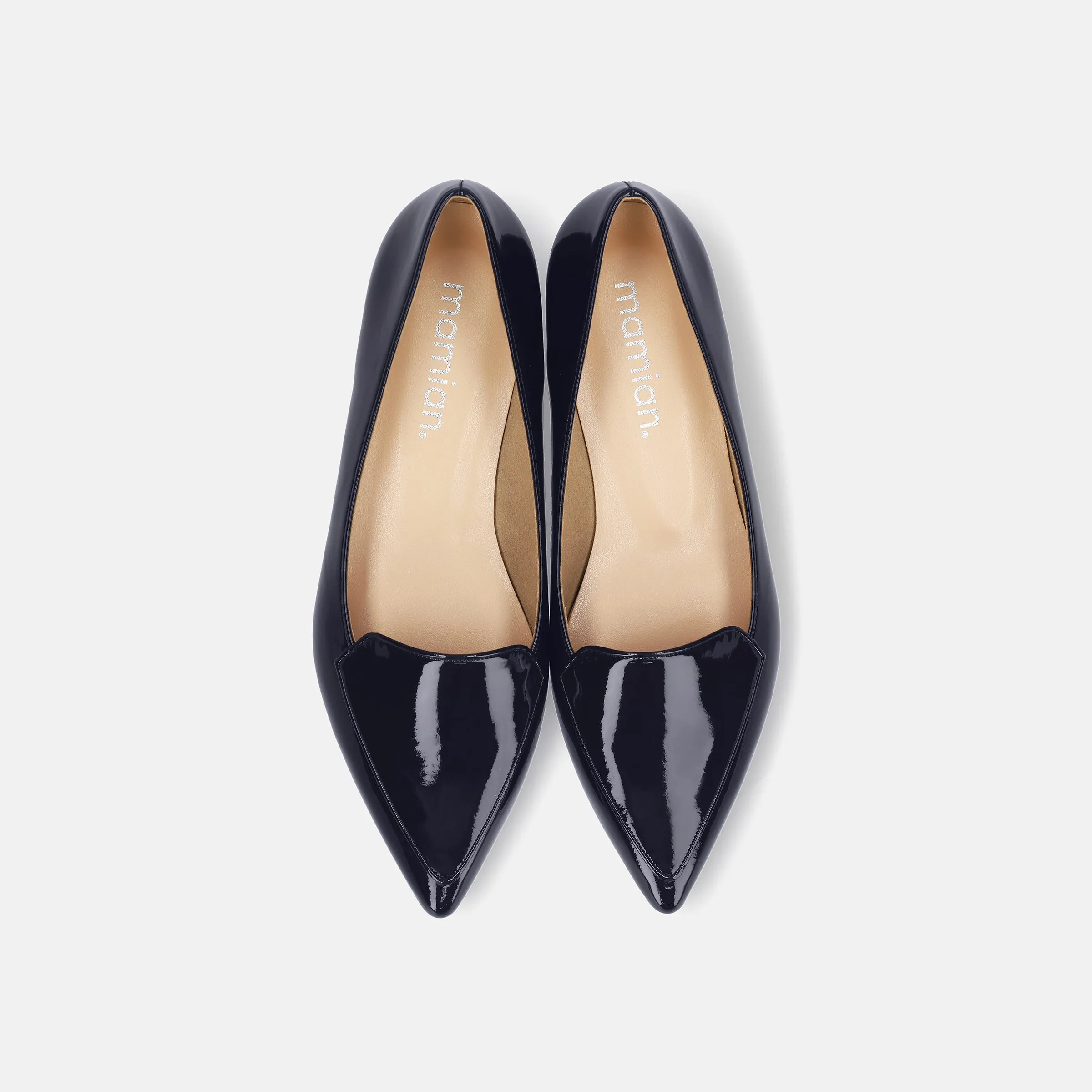 2024: For both sunny and rainy days/Opera flat shoes (4783) Navy E