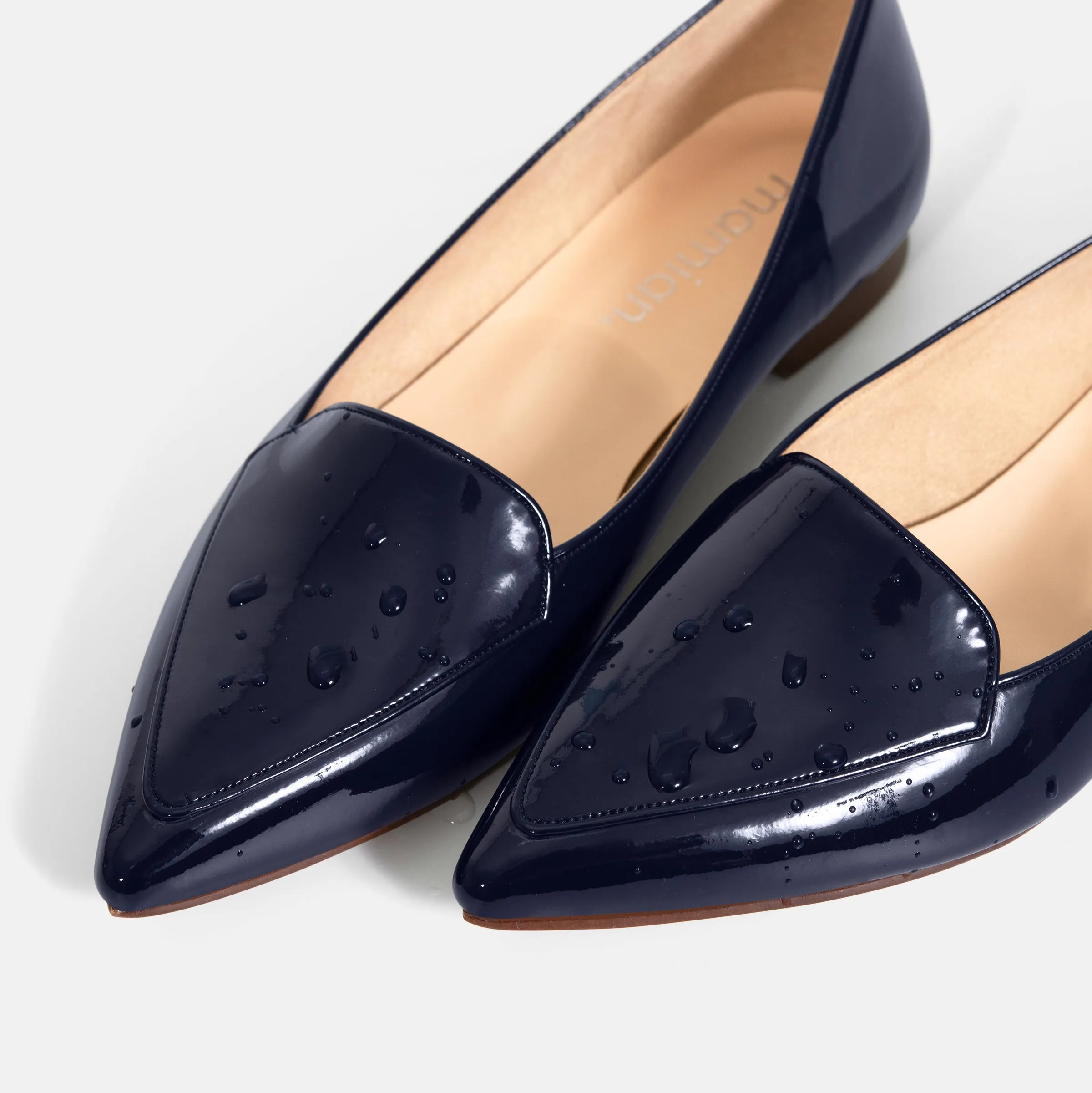 2024: For both sunny and rainy days/Opera flat shoes (4783) Navy E