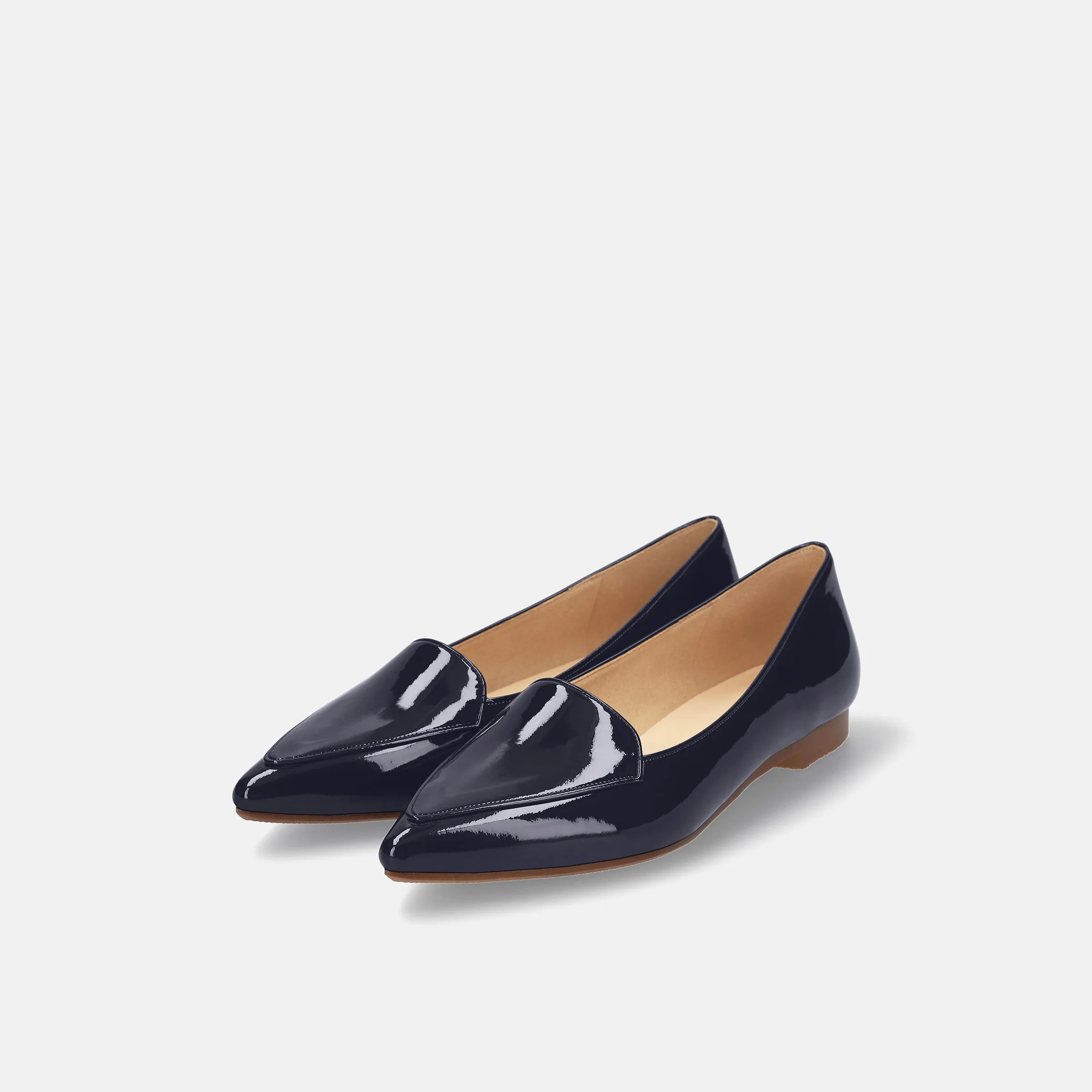 2024: For both sunny and rainy days/Opera flat shoes (4783) Navy E
