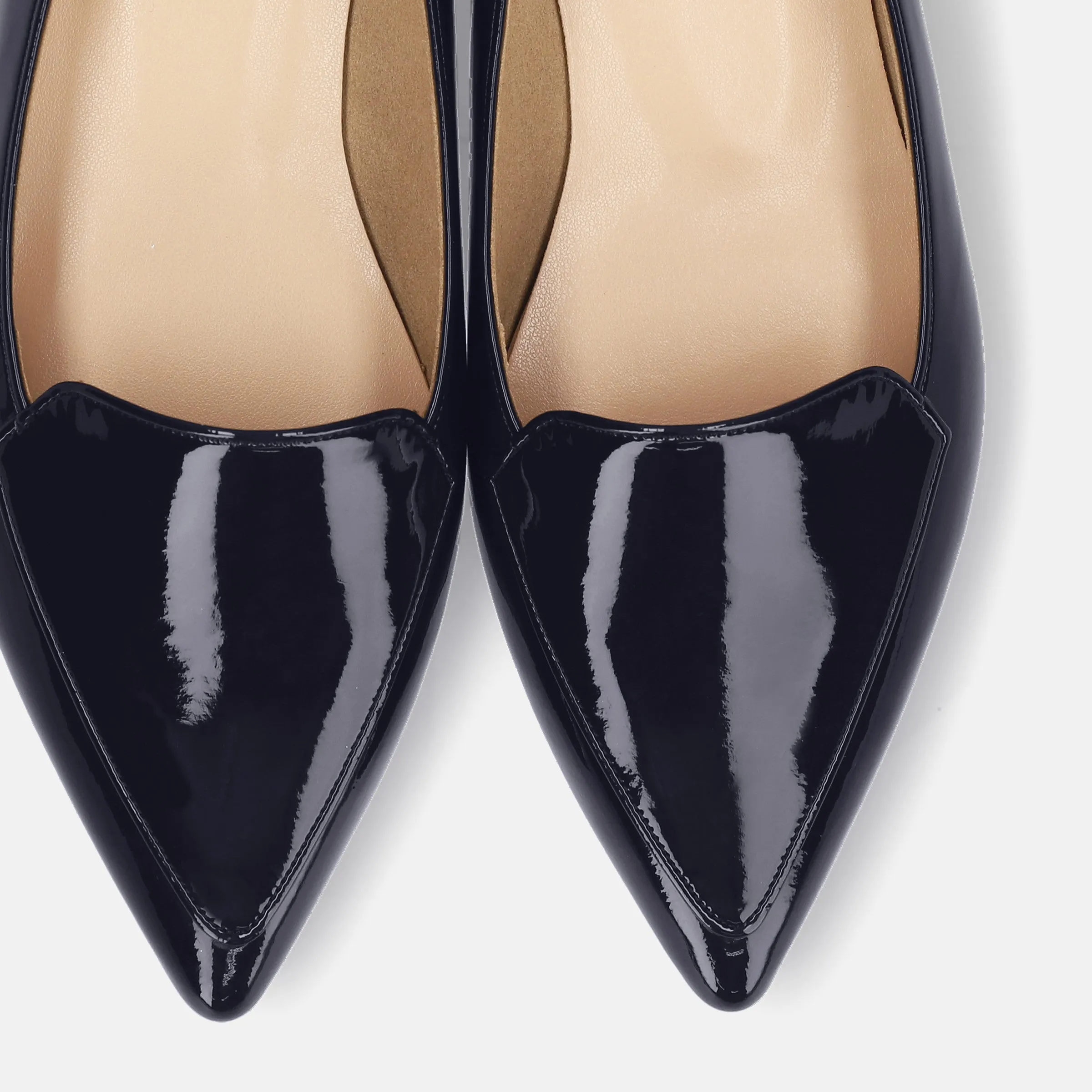 2024: For both sunny and rainy days/Opera flat shoes (4783) Navy E