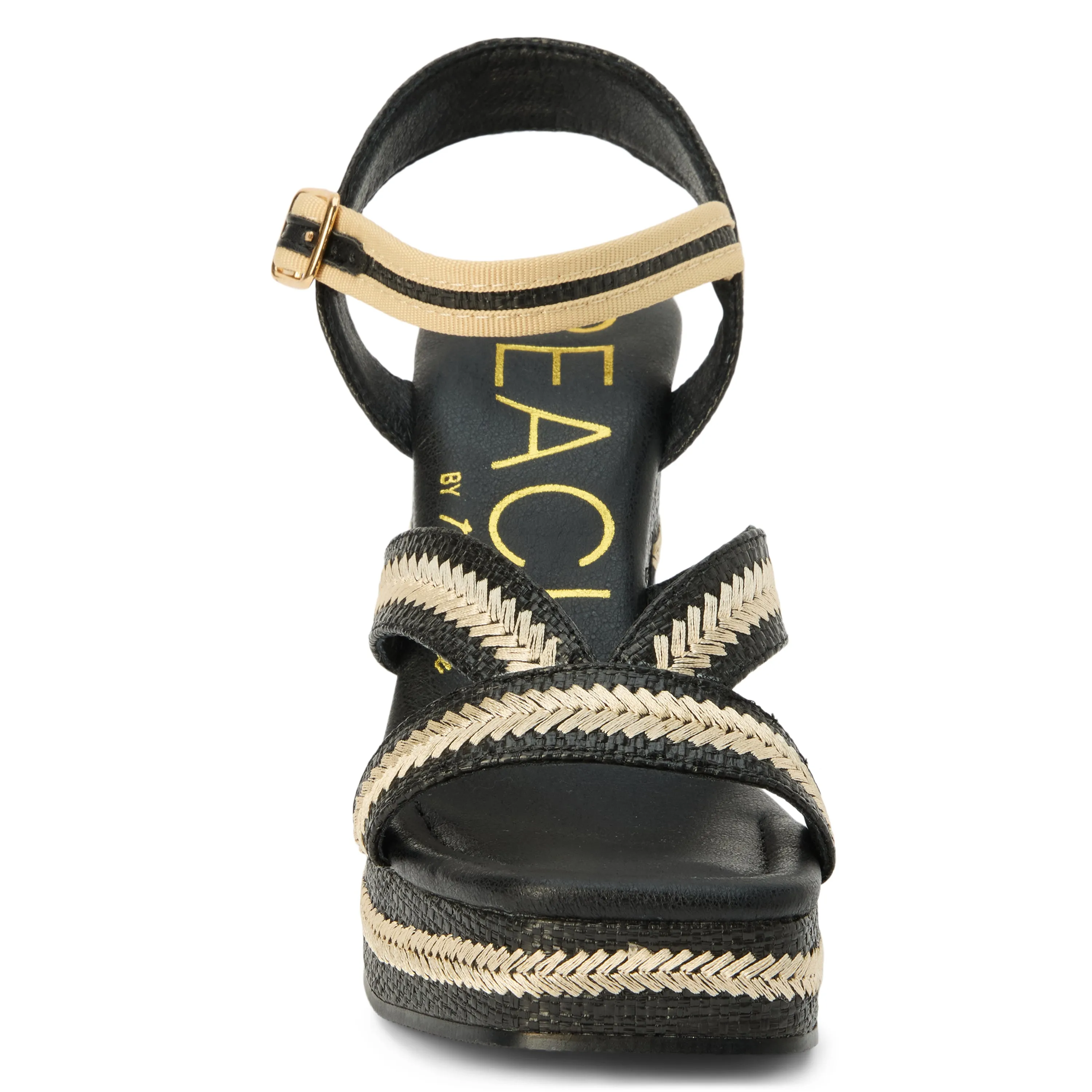 Addie Black Base Heel