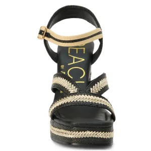 Addie Black Base Heel