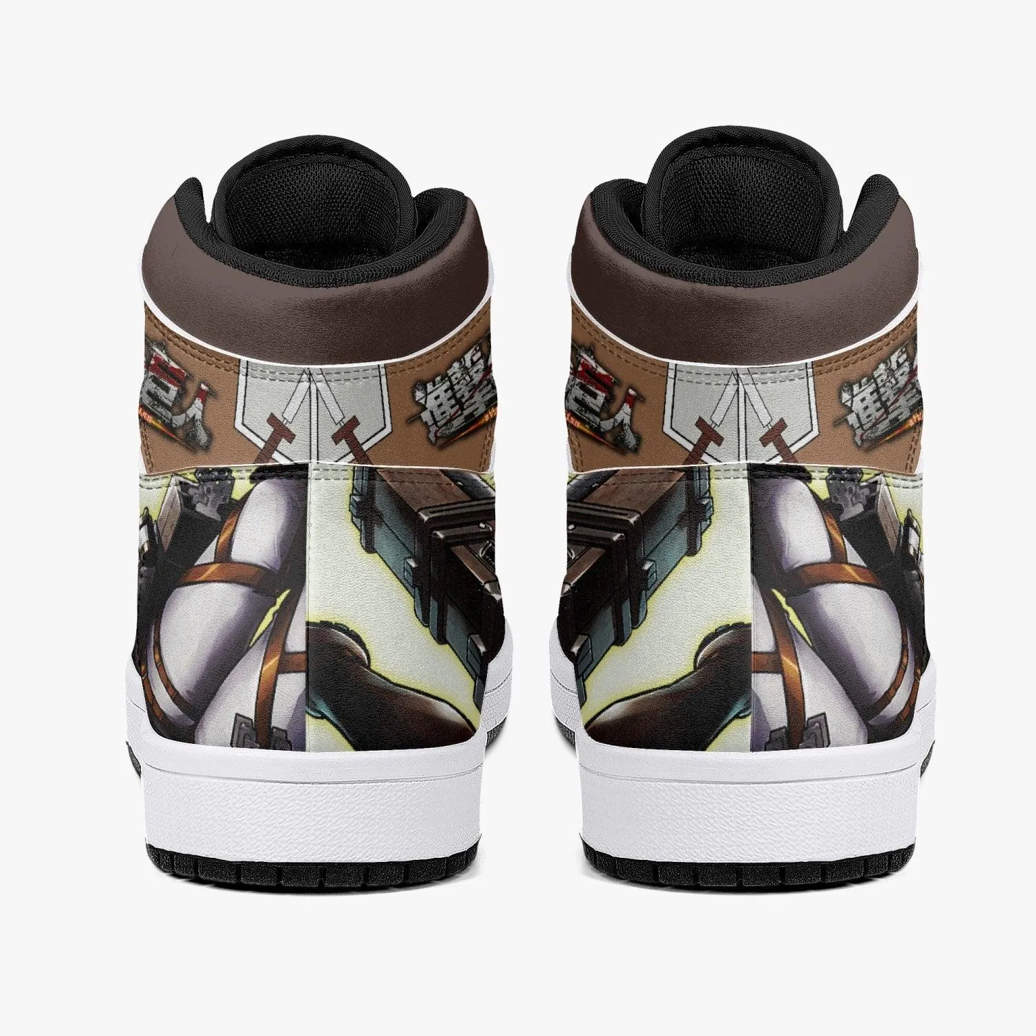 Annie Leonhart Training Corps Attack on Titan Mid 1 Basketball Shoes