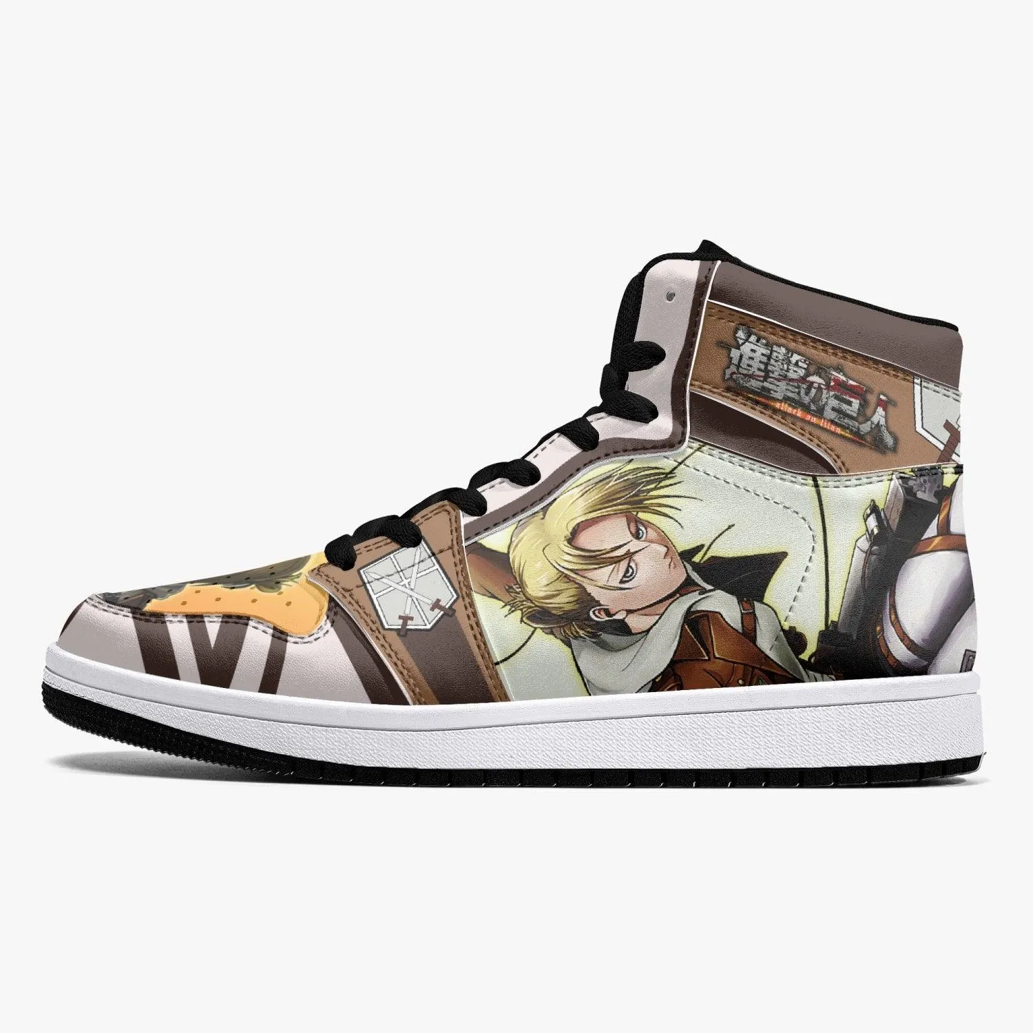 Annie Leonhart Training Corps Attack on Titan Mid 1 Basketball Shoes