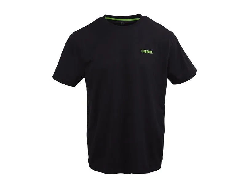 Apache Delta Black T-Shirt - M (38/40in)