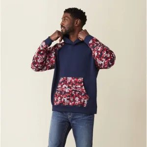 Ariat Men's DuraStretch Flame Resist Work Hoodie Patriot - 10041617
