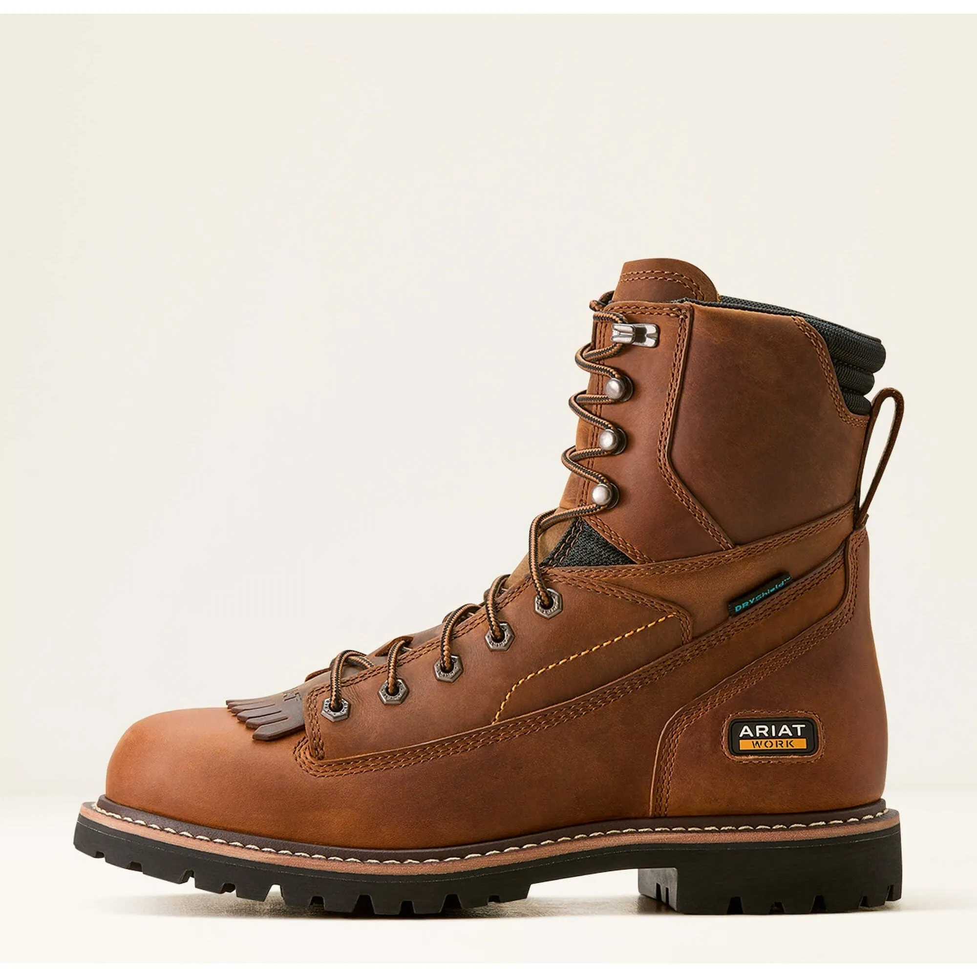 Ariat Men's Longview Shock Shield 8" Soft Toe WP Work Boot - 10053818