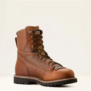 Ariat Men's Longview Shock Shield 8" Soft Toe WP Work Boot - 10053818