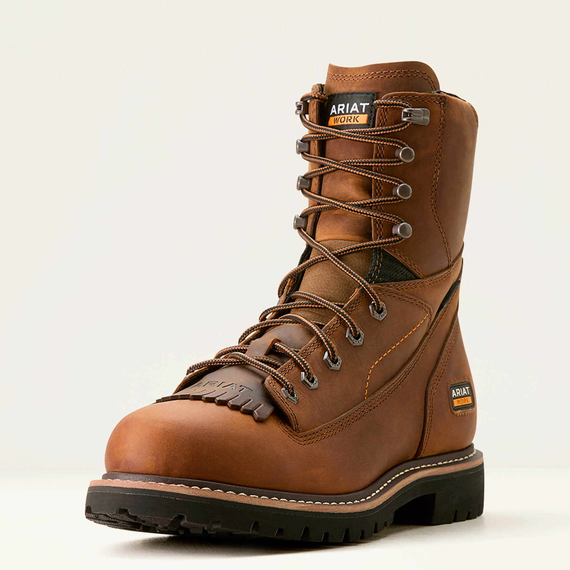 Ariat Men's Longview Shock Shield 8" Soft Toe WP Work Boot - 10053818
