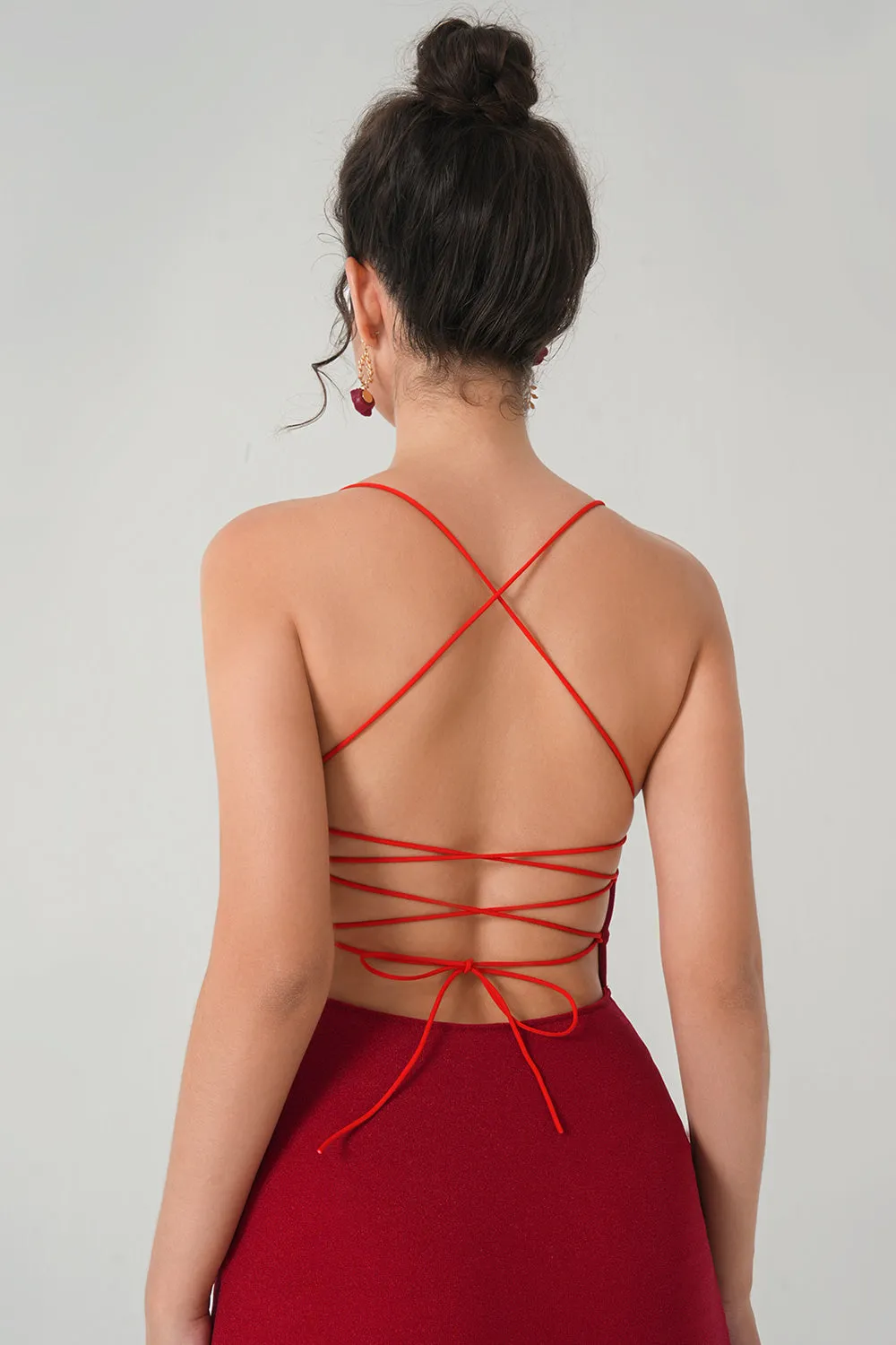 Backless Bodycon Maxi Dress