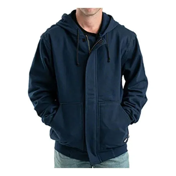 Berne FR Zippered Front NFPA 2112 Hooded Sweatshirt FRSZ19