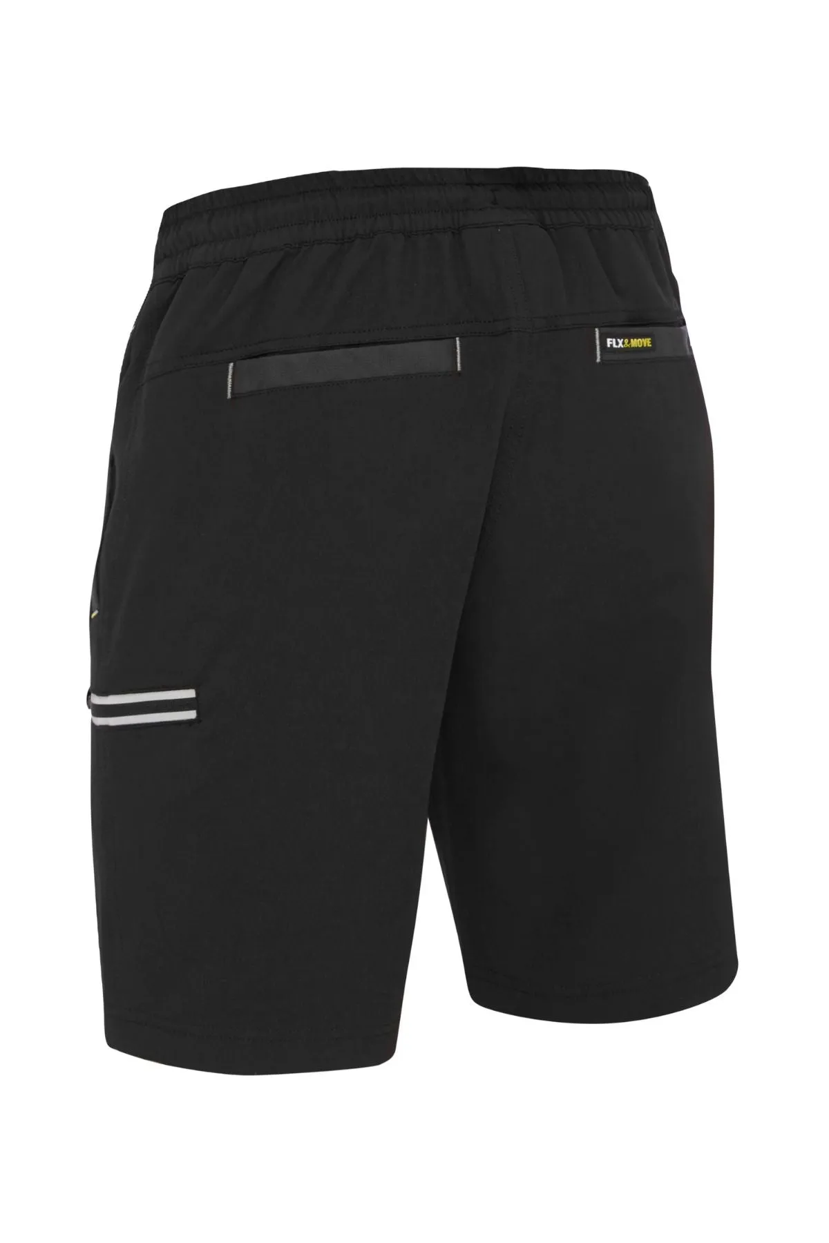 Bisley Flex & Move 4 Way Stretch Elastic Waist Cargo Short