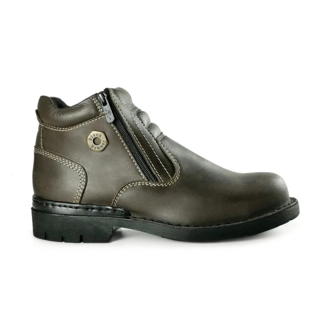 Black Hammer Men 4000 Series Mid Cut Safety Shoes BH 4891