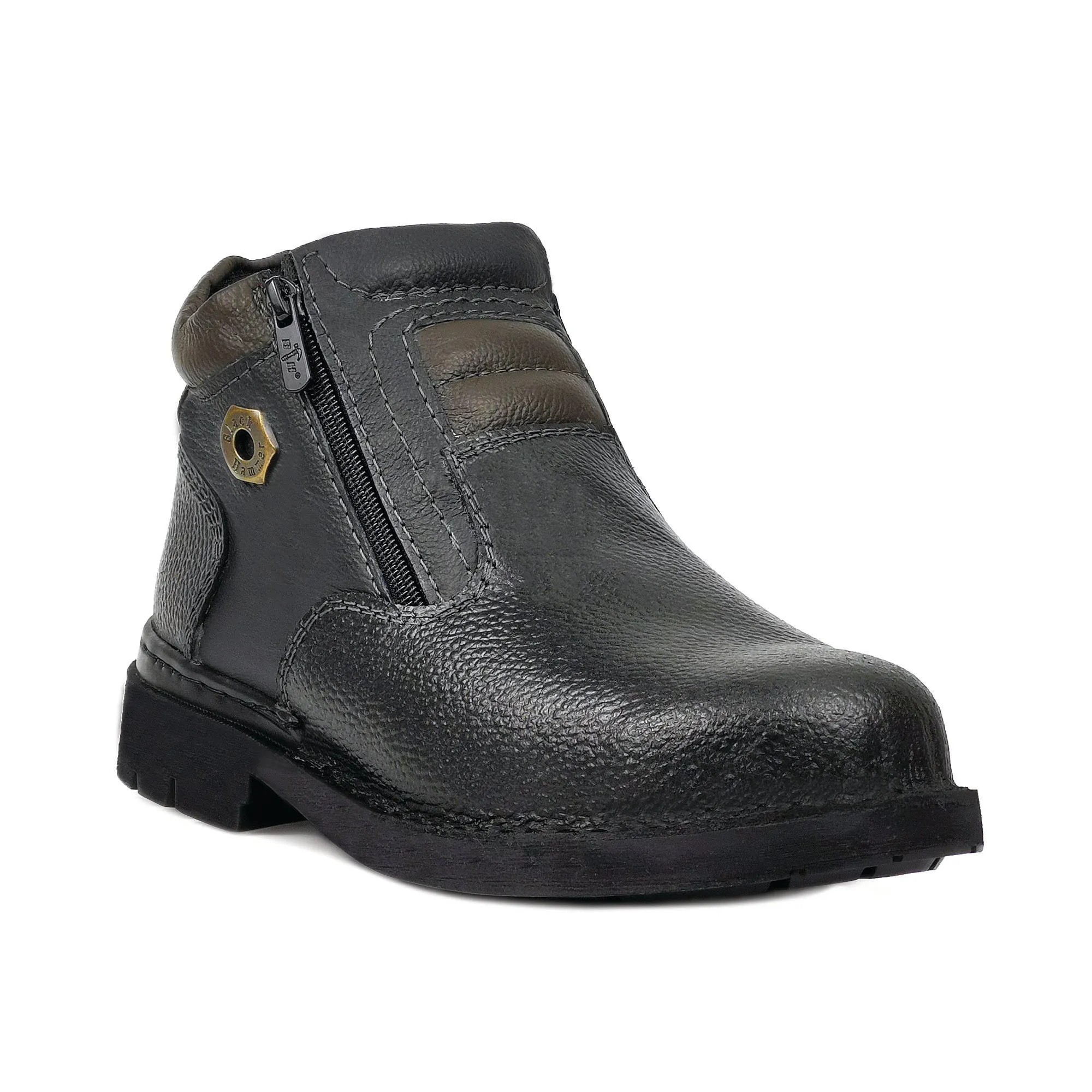 Black Hammer Men 4000 Series Mid Cut Safety Shoes BH 4891