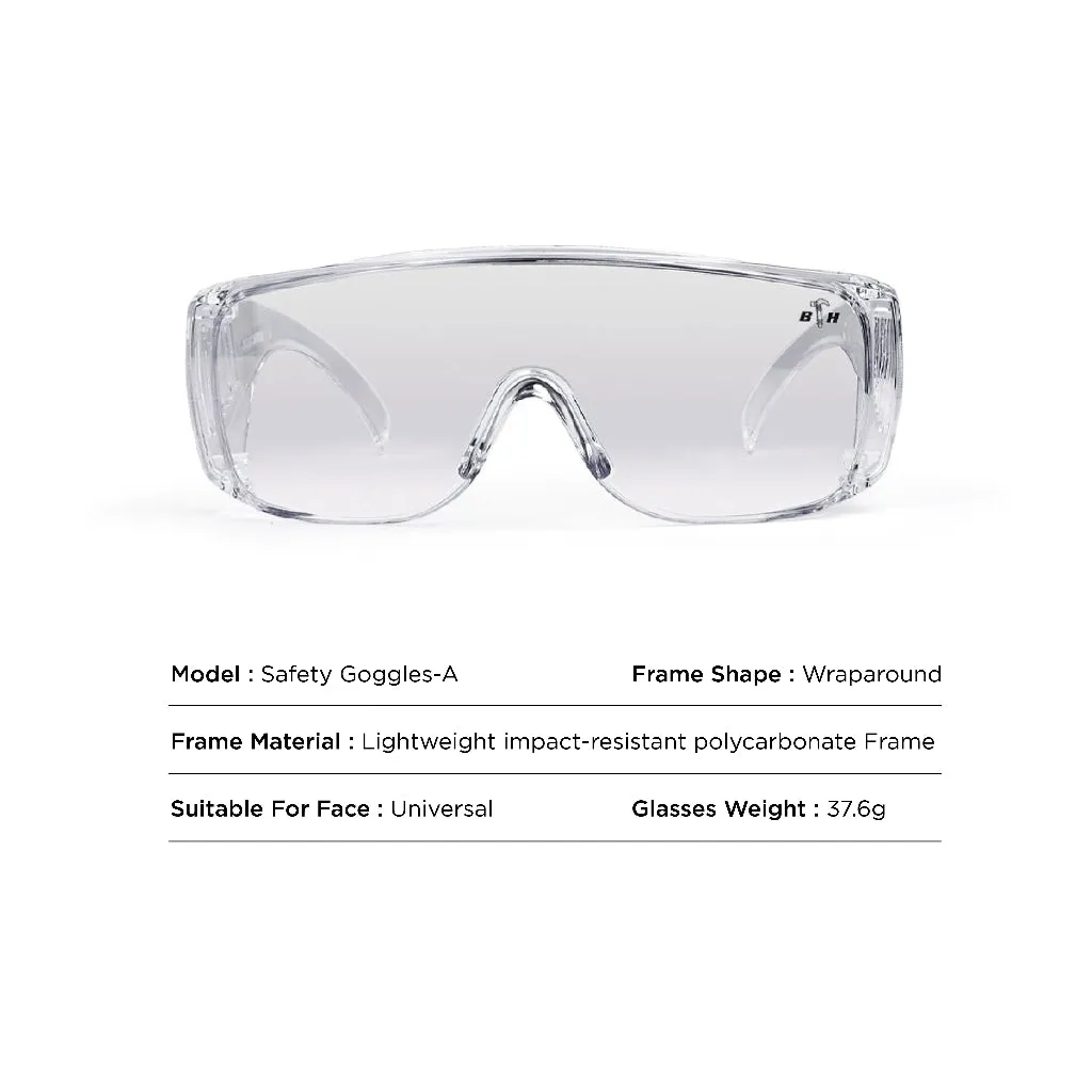 Black Hammer Safety Goggles AB