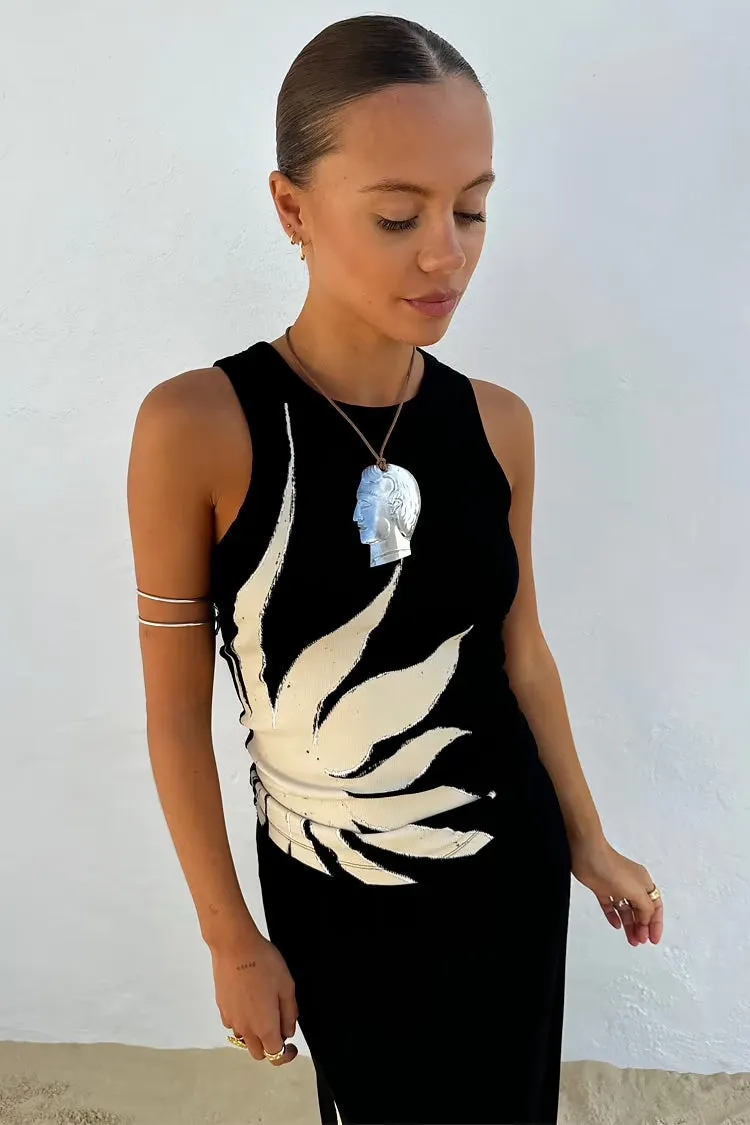 Black Sol Tank Top