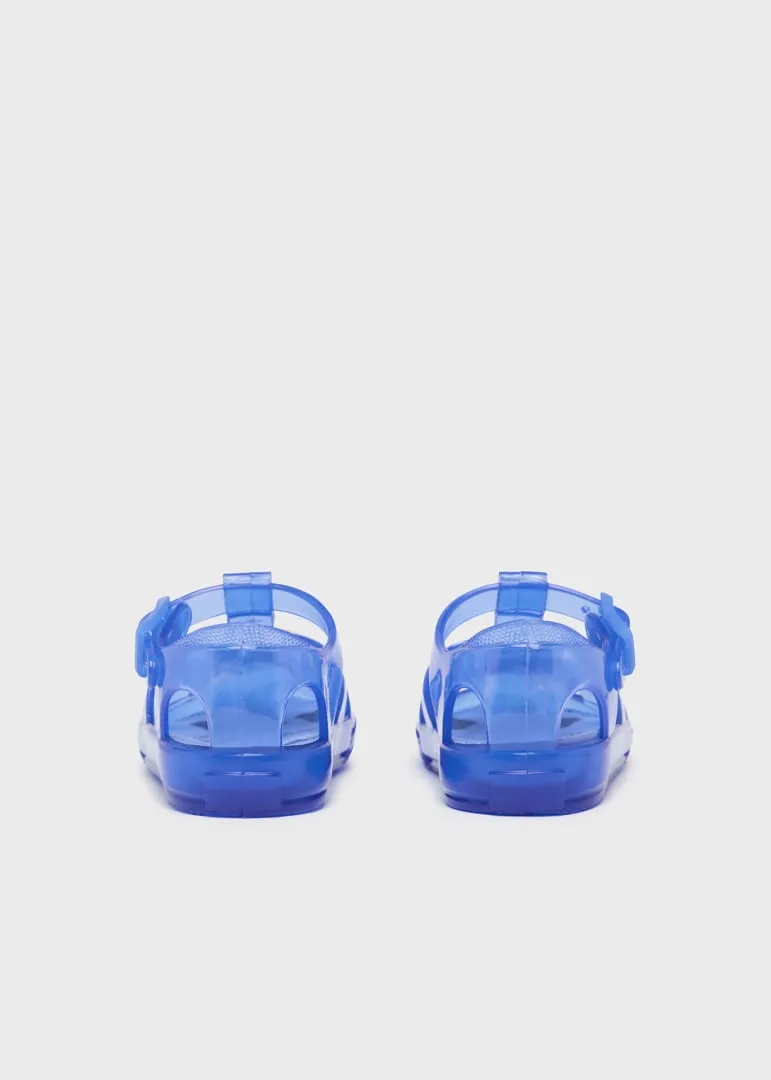 Blue Jelly Beach Sandals