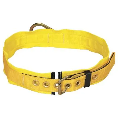 Capital Safety Tongue Buckle Belt, Side D-rings Only, 3 Pad, X-Small, 70007400909