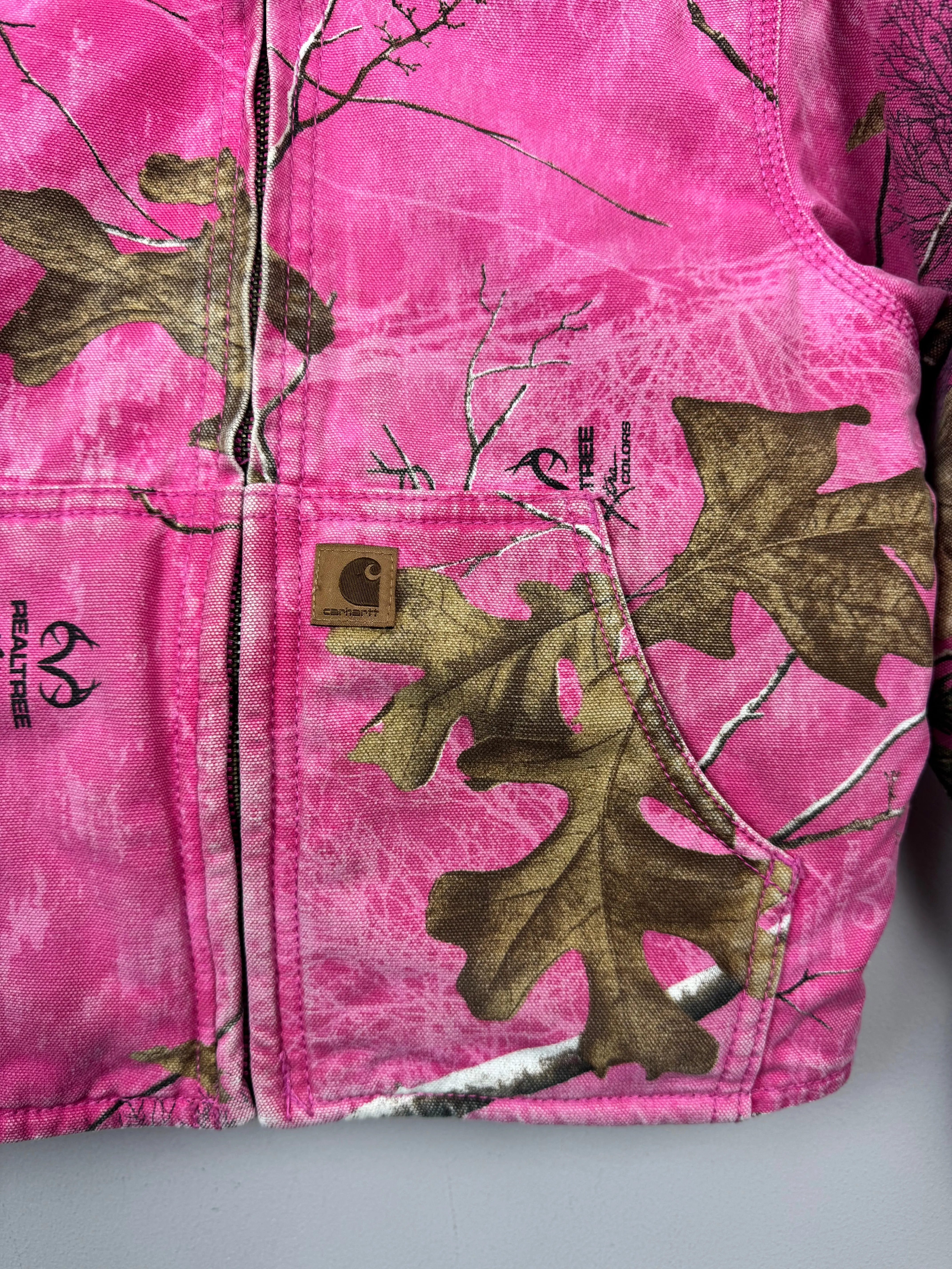 Carhartt Pink Realtree Jacket 4-5y