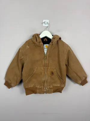 Carhartt Sand Hooded Jacket 4y