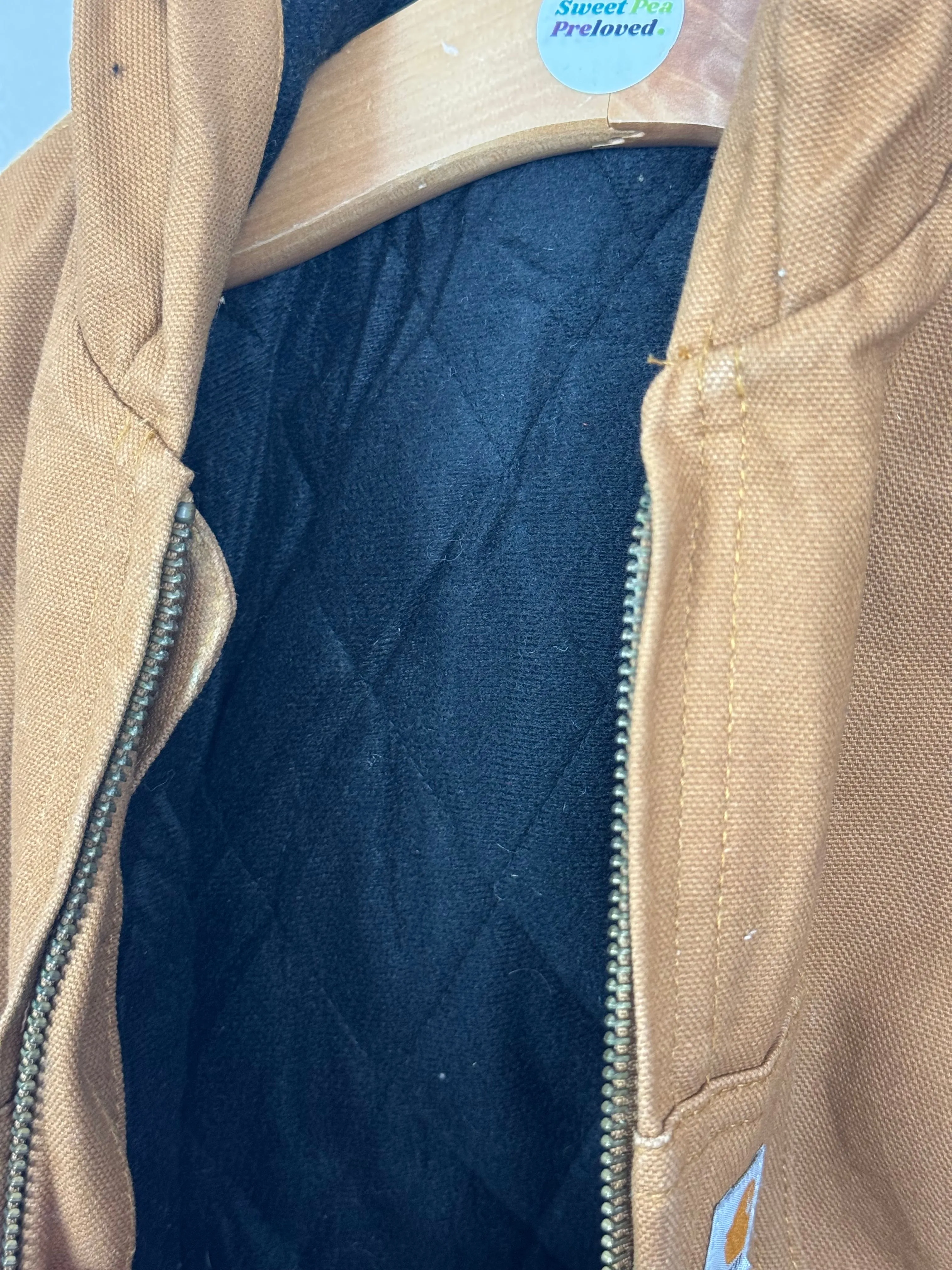 Carhartt Tan Hooded Jacket 12m