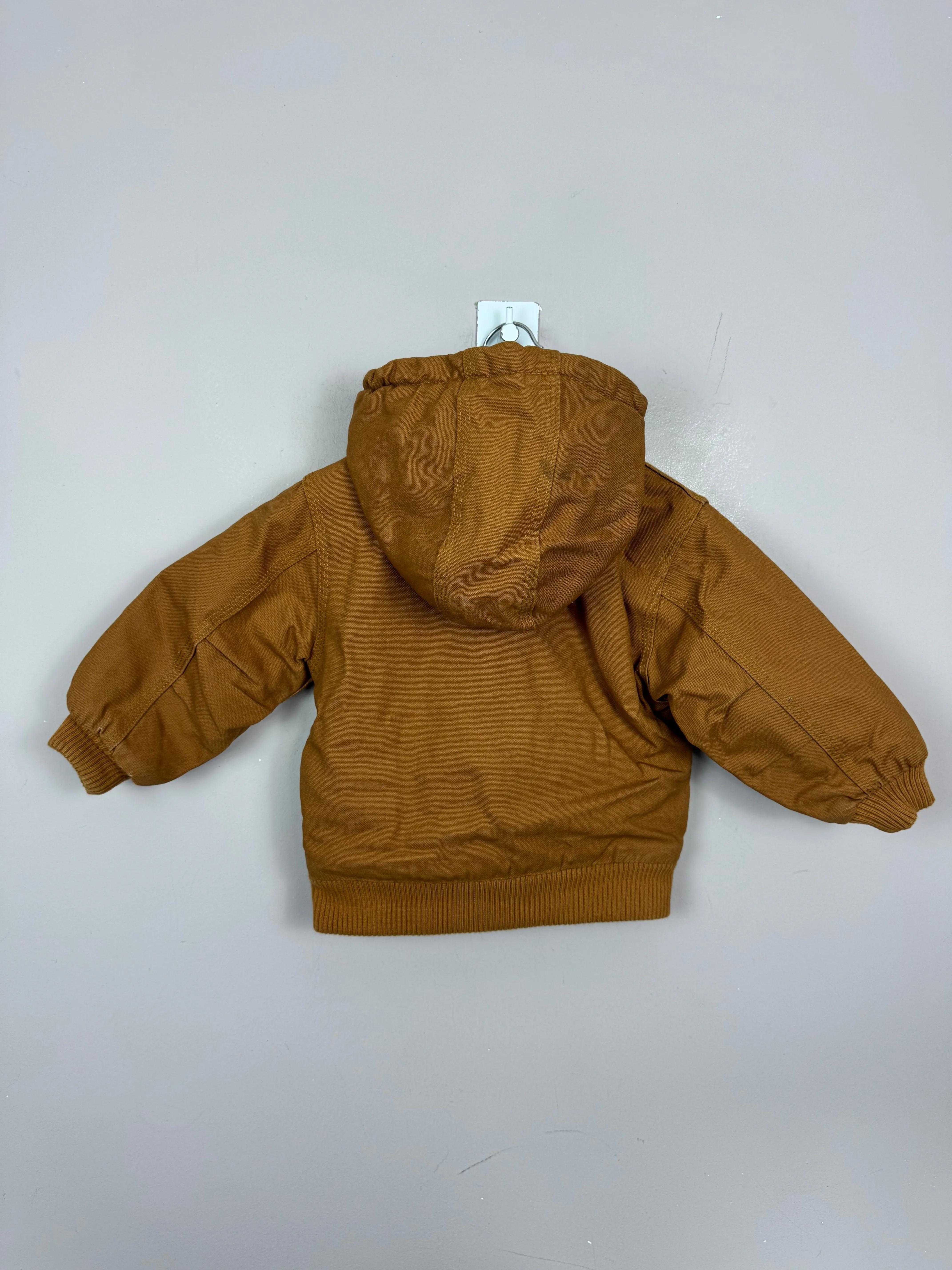 Carhartt Tan Hooded Jacket 12m