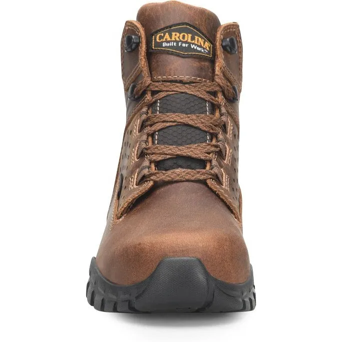 Carolina Men's Energy 6" Composite Waterproof Slip Resistant Hiker Boot -Brown- CA5592