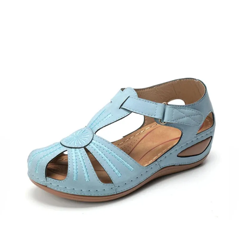 Casual Comfort Wedge Sandals