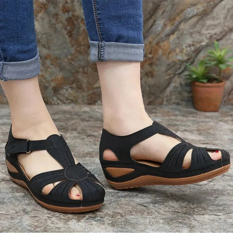 Casual Comfort Wedge Sandals