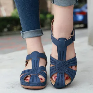 Casual Comfort Wedge Sandals