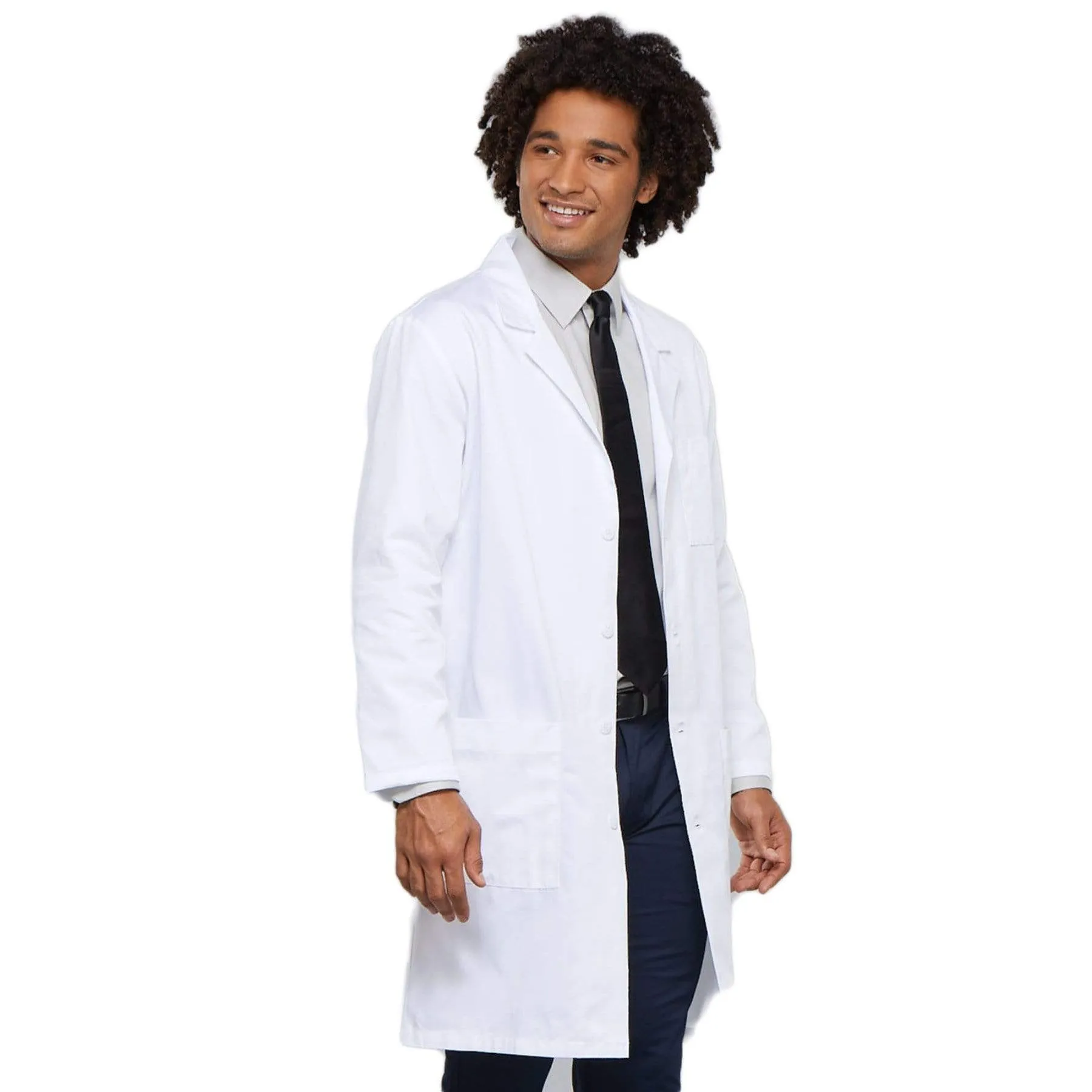 Cherokee Workwear Professionals 1446 Lab Coat Unisex 40" White