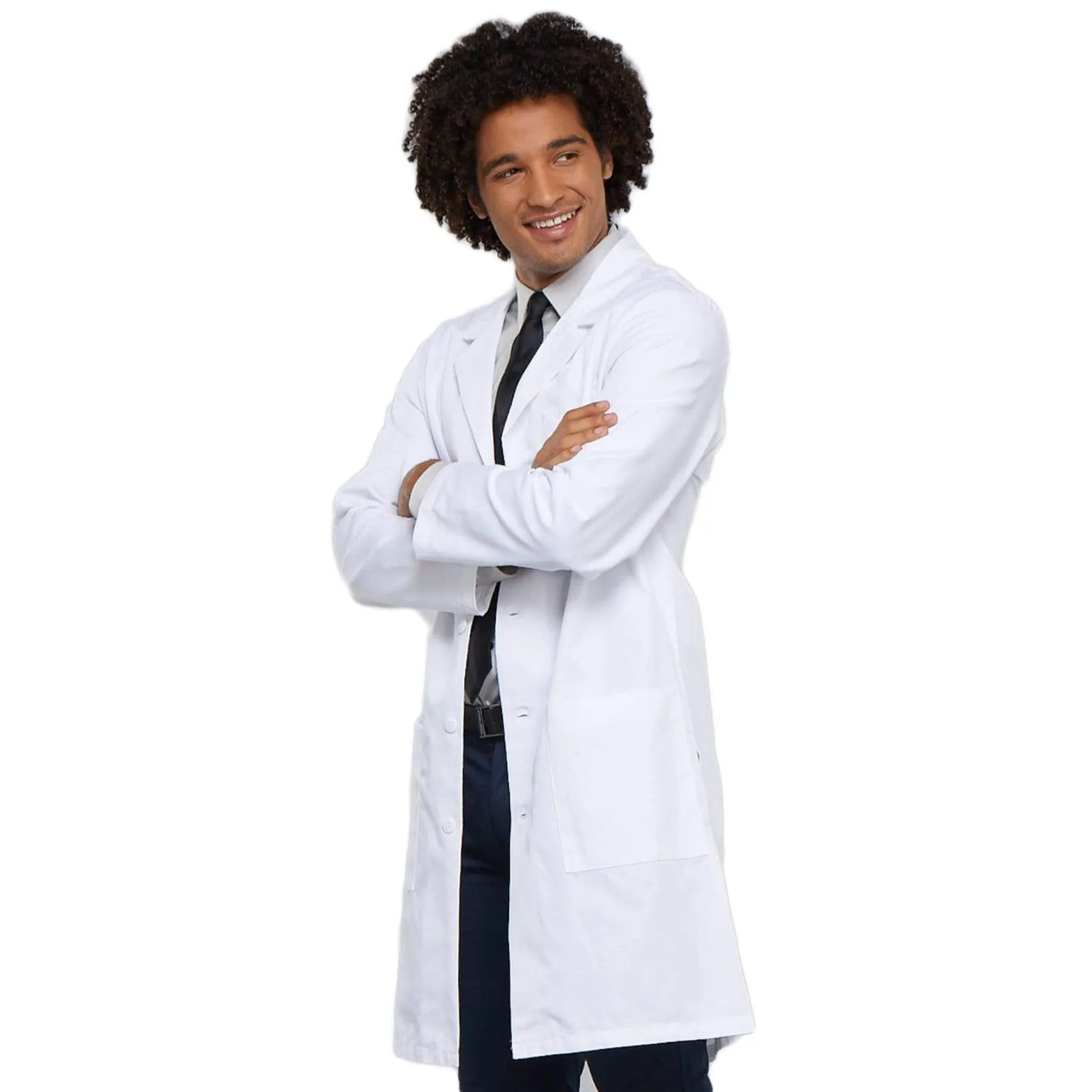 Cherokee Workwear Professionals 1446 Lab Coat Unisex 40" White