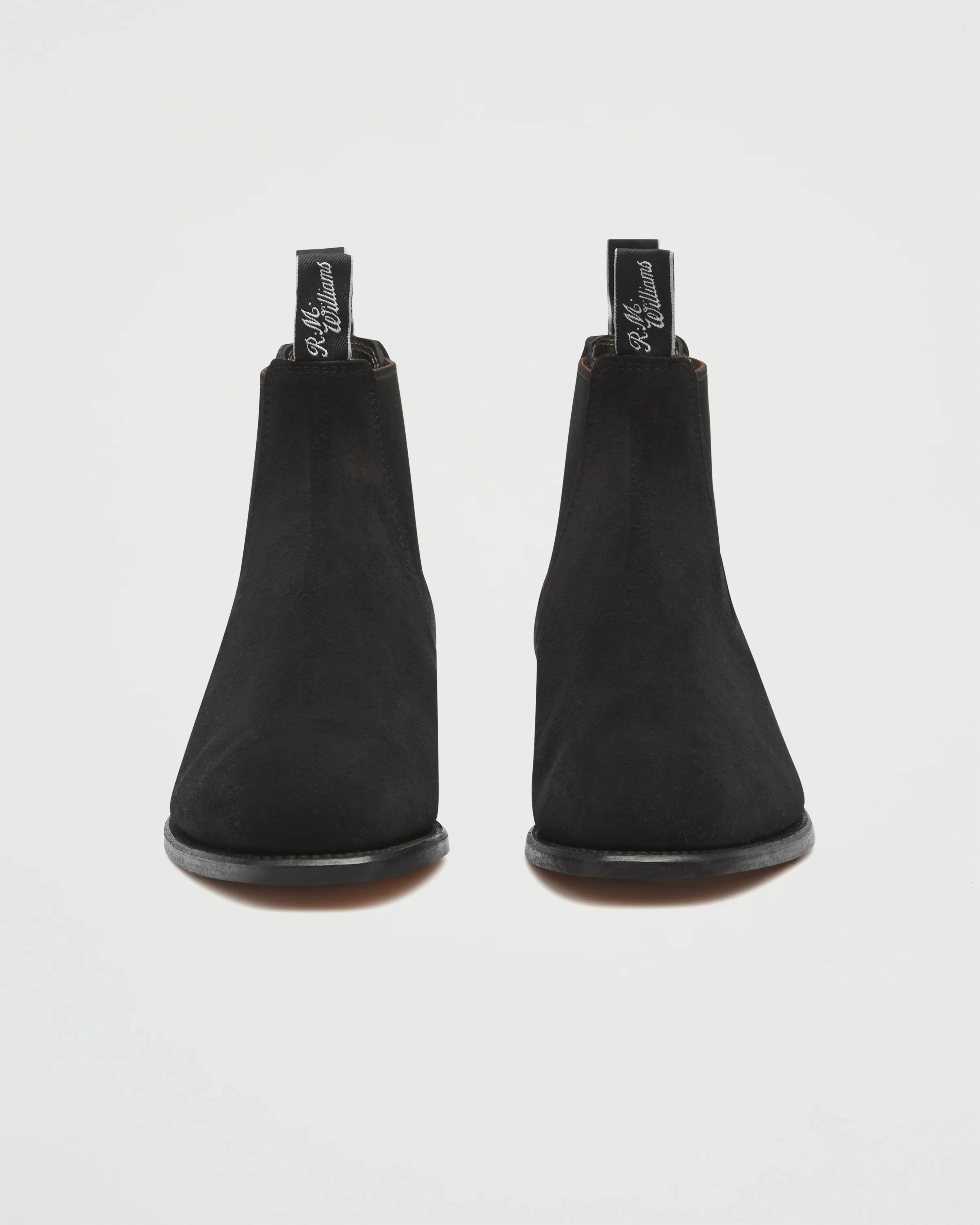 Craftsman Black Yearling Suede