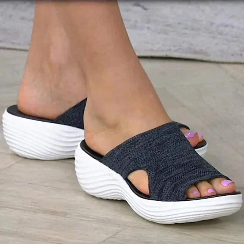 Cushioned Orthopedic Sandals with Supportive Slip-On Design