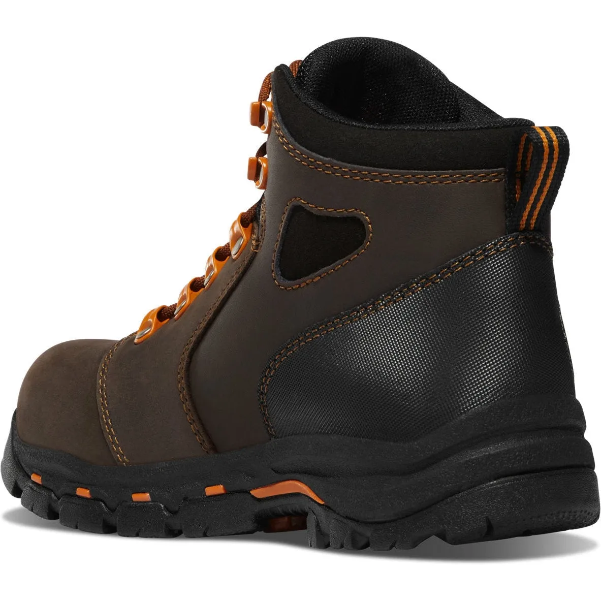 Danner Women's Vicious 4" Composite Toe Waterproof Slip Resistant Work Boot -Brown- 13884