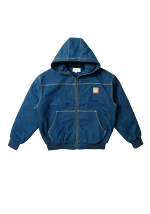 Denim Work Jacket Blue Stonewash