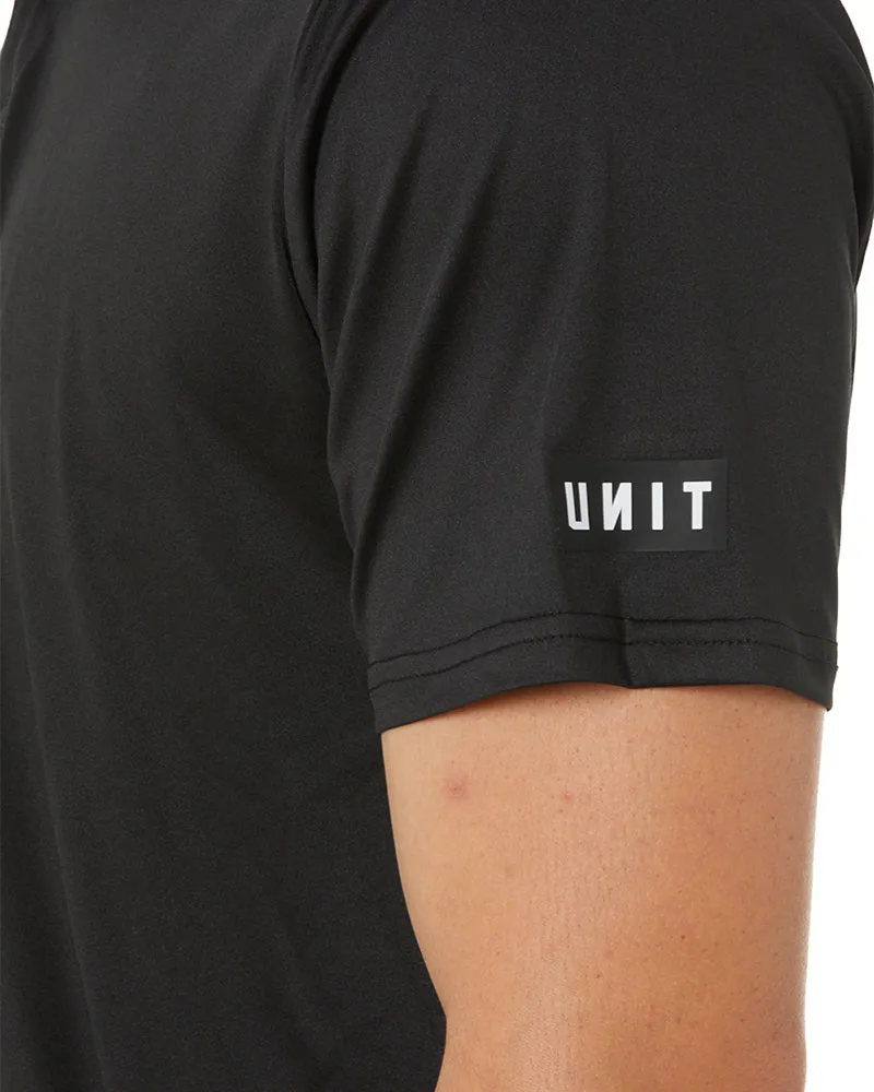 Elite Flex SS Polo Shirt - Black