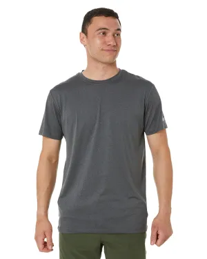 Elite Flex SS Tee - Charcoal Heather Grey