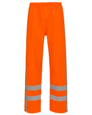 Elka Mens Dry Zone Hi-Vis Rain Trousers