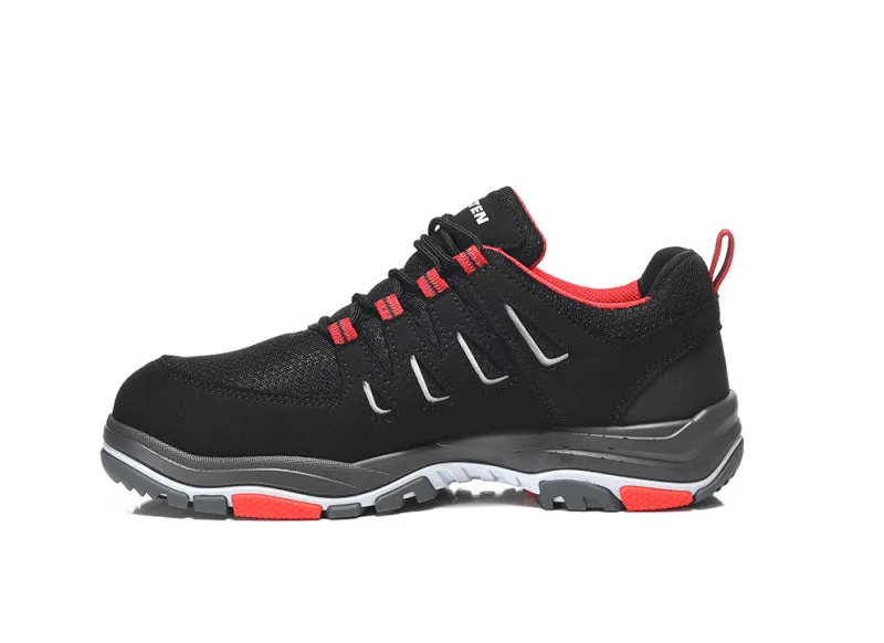 Elten William Red Low 7274103 S1P Type 3 Zwart/Rood