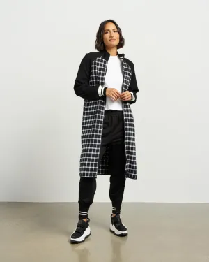 et alia Nova Coatigan - Blue Black Plaid