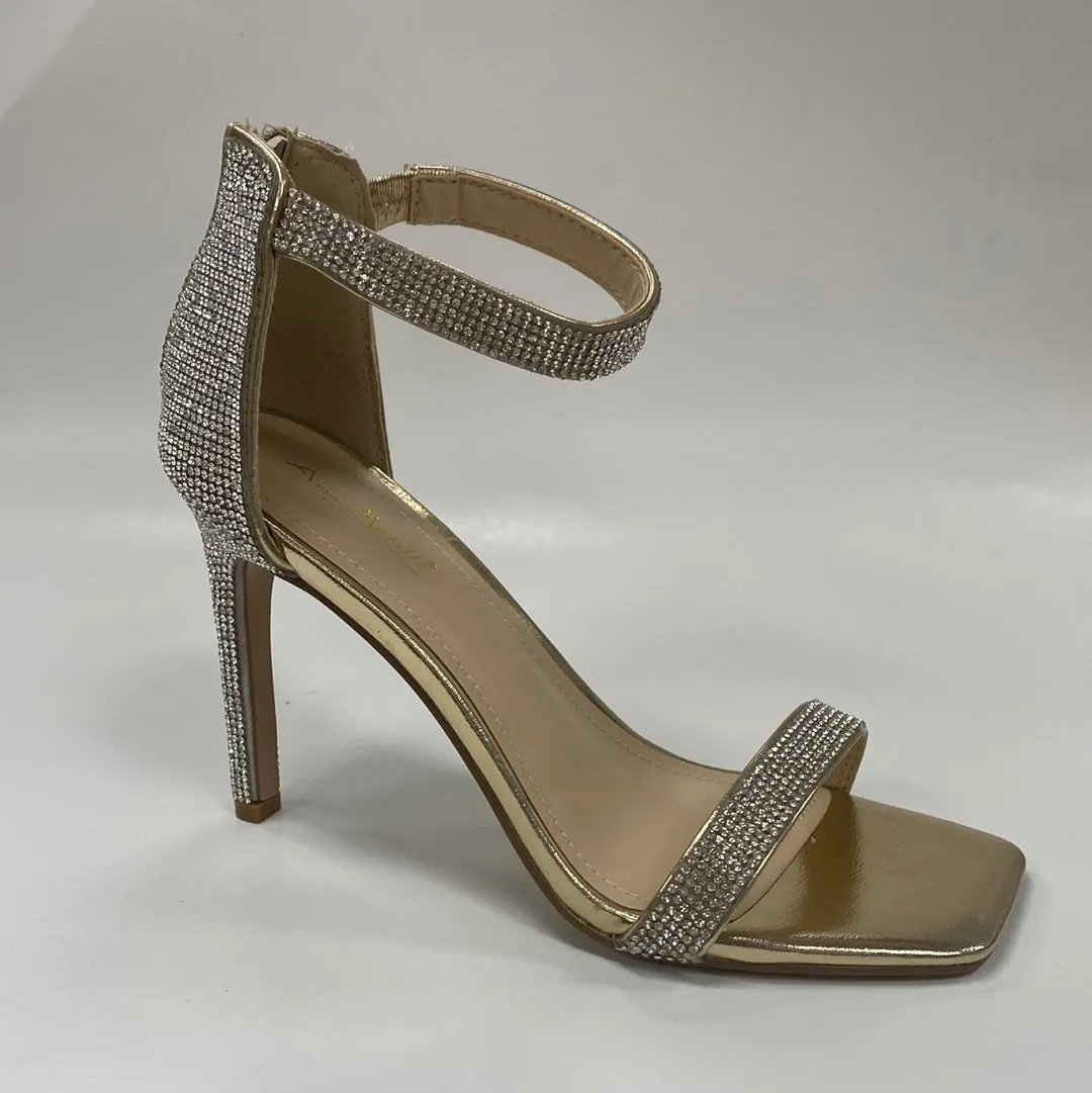 EVERMORE-45 ONE BAND ANKLE STRAP HEEL SANDAL