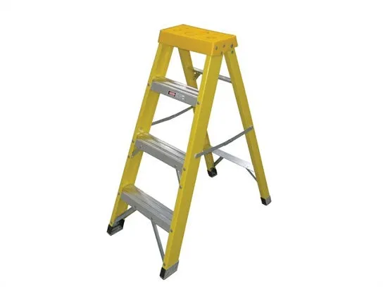Fibreglass Swingback Steps Open 1.05m Closed 1.18m 4 Rungs