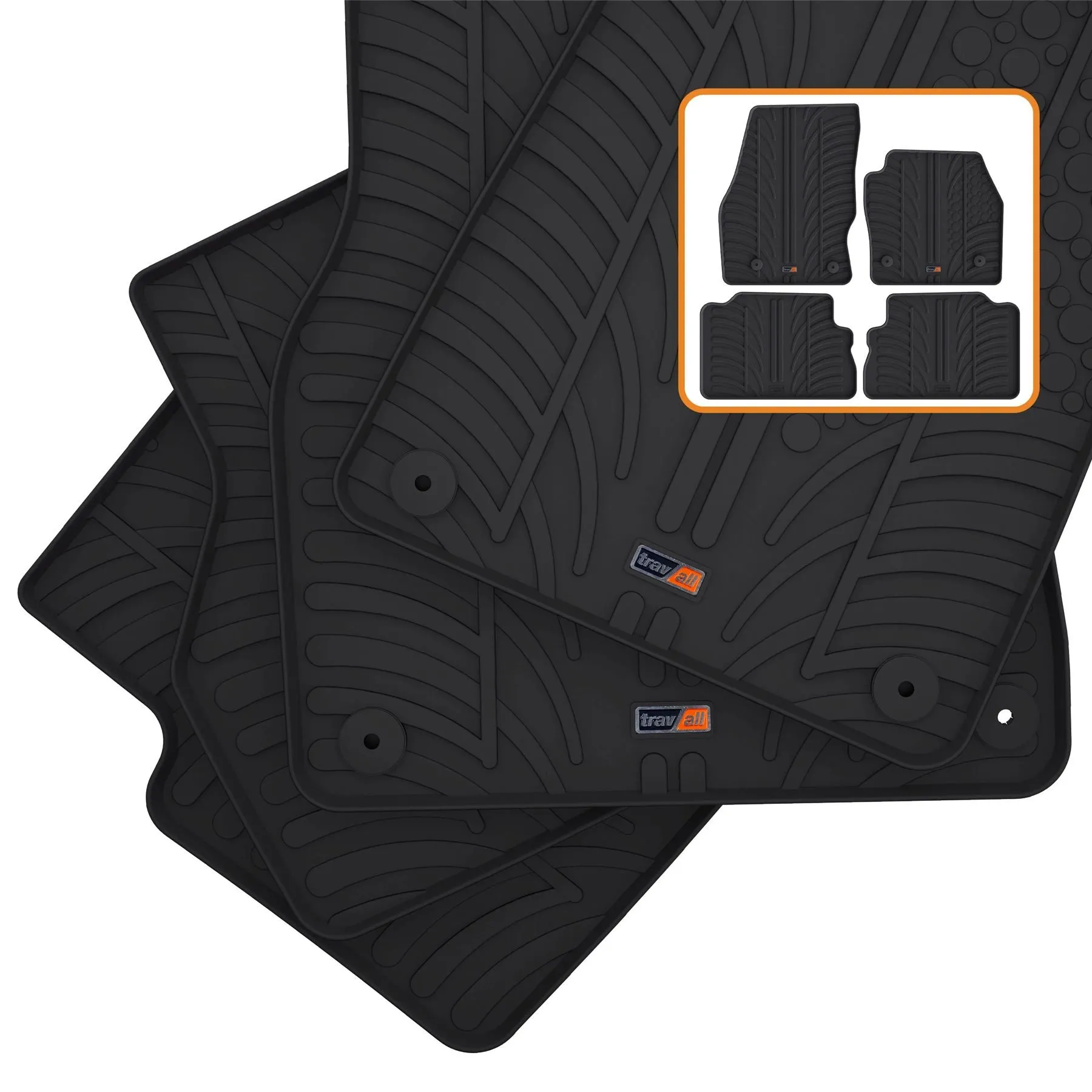 Ford Kuga Rubber Car Mats (2016-2019)