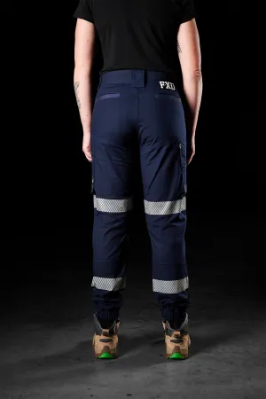 FXD WP-8WT Women's Taped Stretch Ripstop Cuffed Work Pant