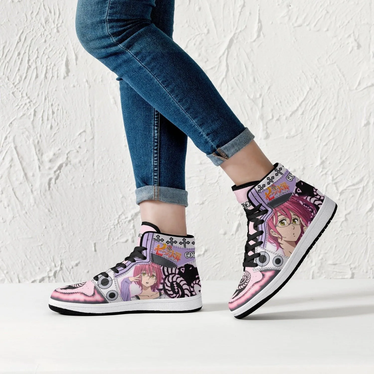 Gowther Seven Deadly Sins Mid 1 Basketball Shoes