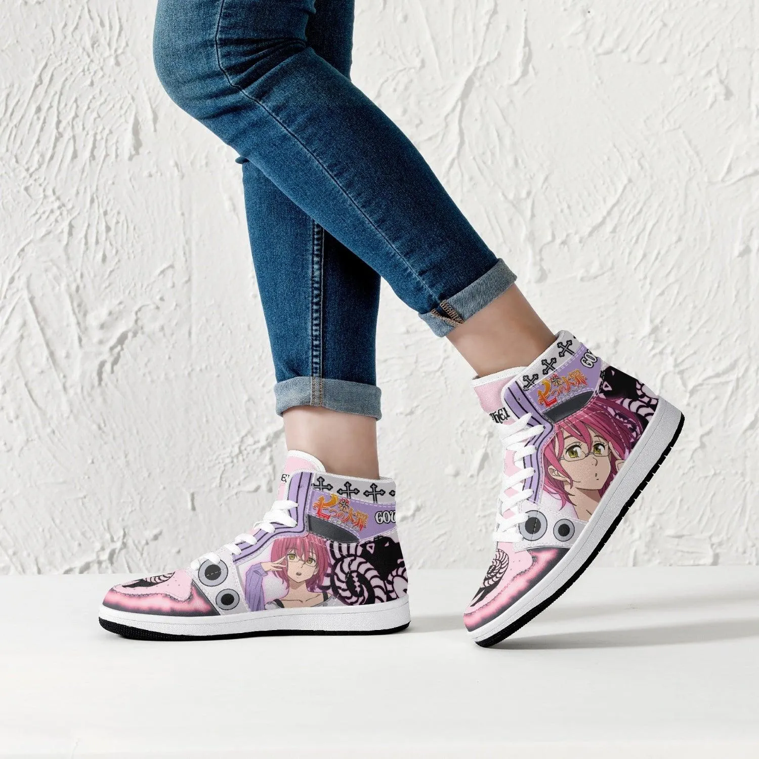 Gowther Seven Deadly Sins Mid 1 Basketball Shoes