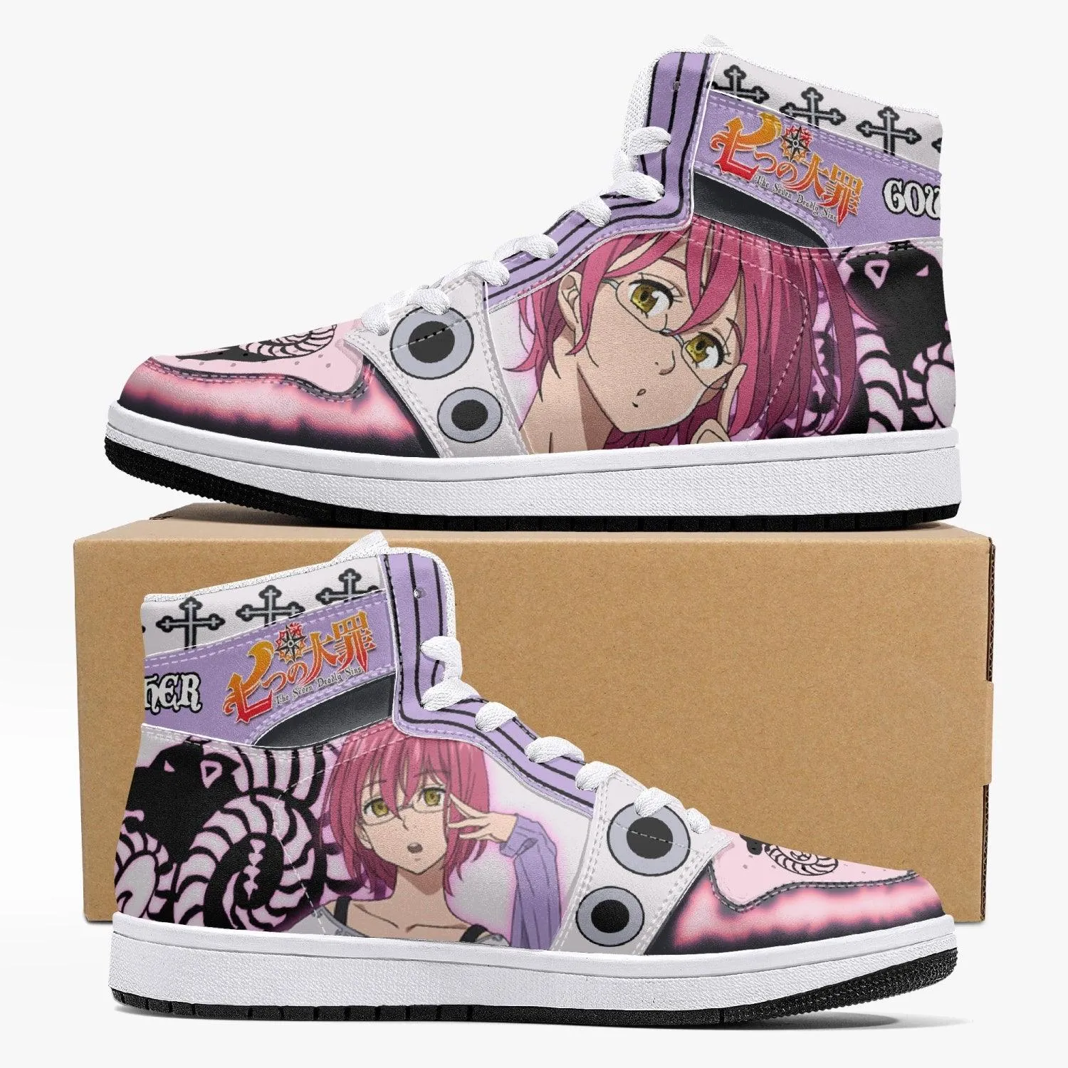 Gowther Seven Deadly Sins Mid 1 Basketball Shoes