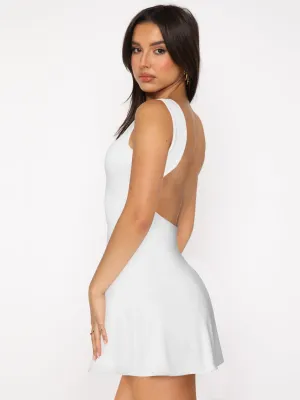 GYPSY - Backless Wide Strap Mini Dress